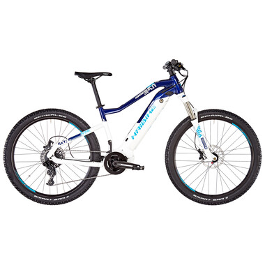 Mountain Bike eléctrica HAIBIKE SDURO HARD SEVEN LIFE 5.0 27,5" Plus Mujer Azul/Blanco 2019 0